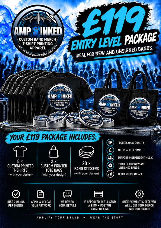 First Gig £119 Entry Level Package